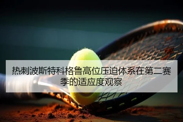 热刺波斯特科格鲁高位压迫体系在第二赛季的适应度观察